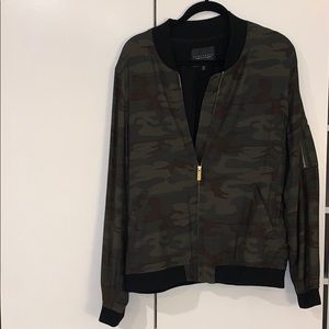 Camo Bomber Jacket